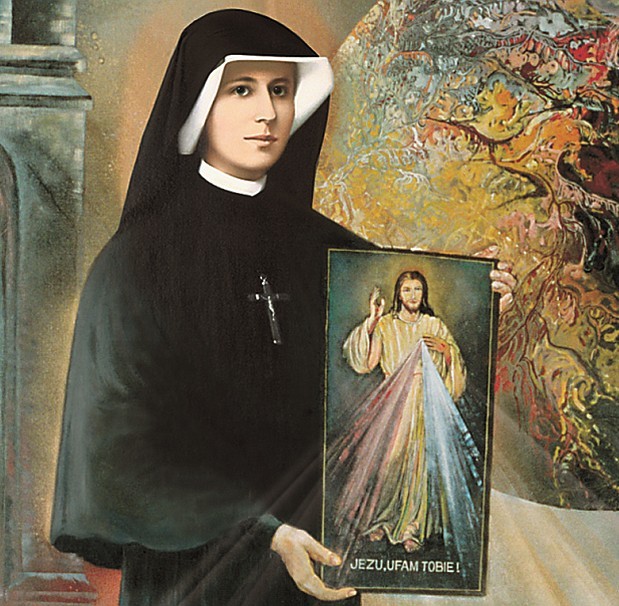 Há 85 anos Jesus pediu à Santa Faustina que fosse pintado a Imagem da  Misericórdia Divina