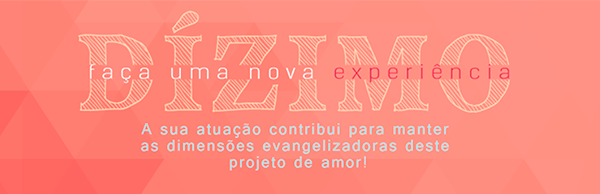 Banner-Dizimo - Santuário Divina Misericórdia