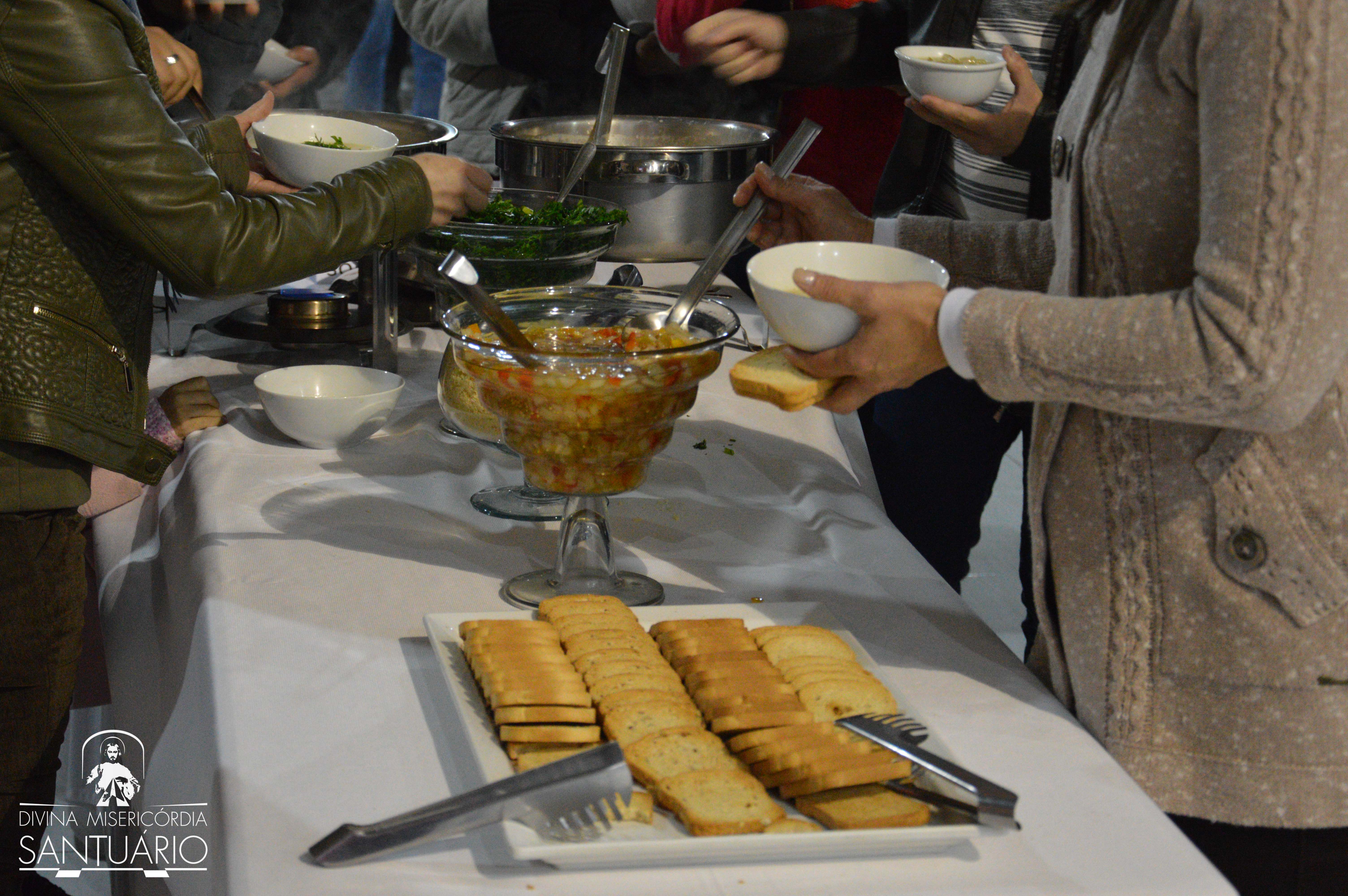 Noite da Sopa no Santuário da Divina Misericórdia