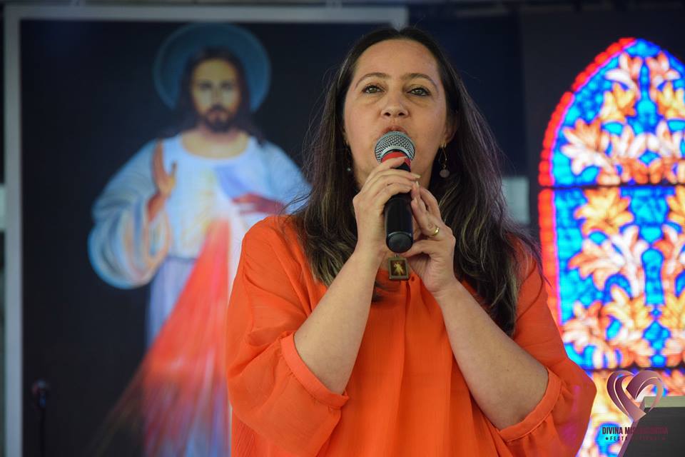 Primeira palestra na Festa Nacional da Misericórdia 2019