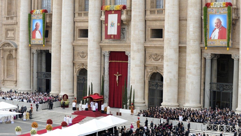 Há seis anos acontecia a canonização de João Paulo II e João XXIII