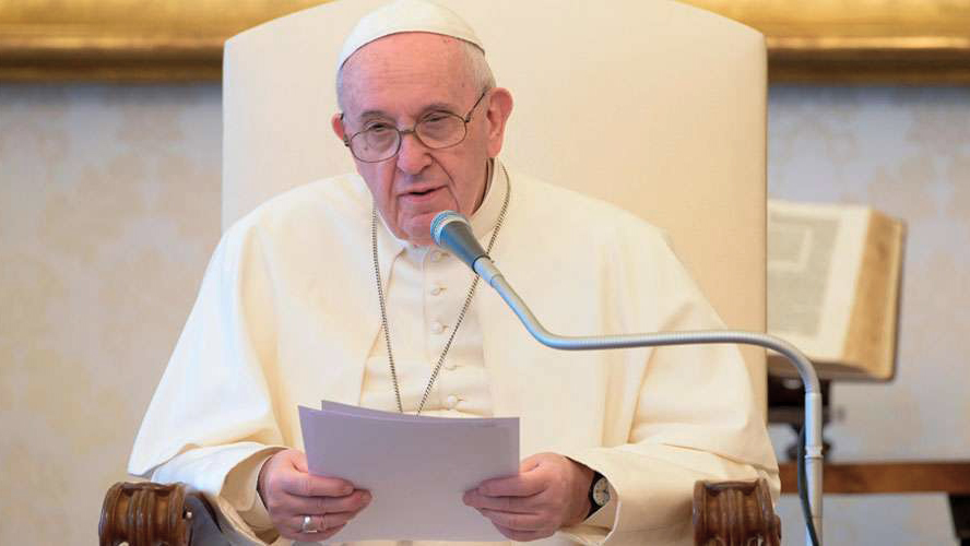 Papa Francisco convida aos fiéis a serem gratos
