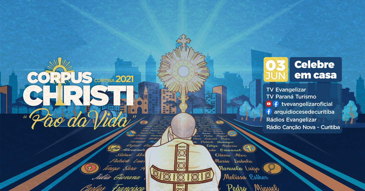 Arquidiocese: programação de Corpus Christi 2021