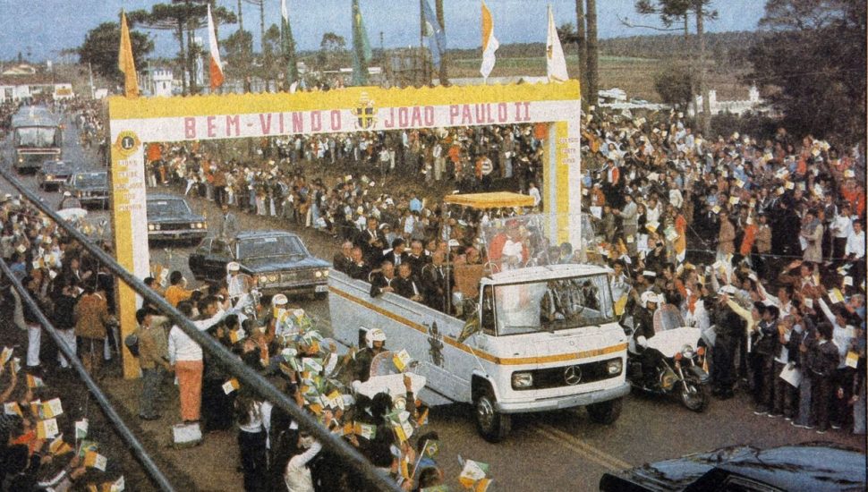 Há 41 anos, São João Paulo II visitava Curitiba