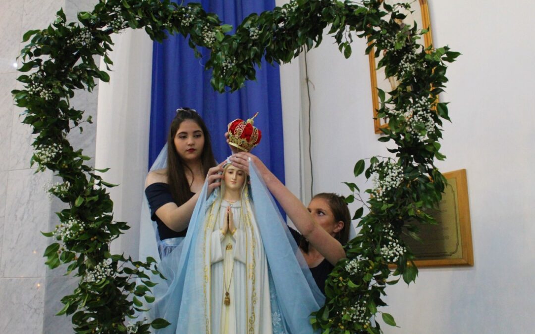 Coroação de Nossa Senhora no Santuário da Divina Misericórdia