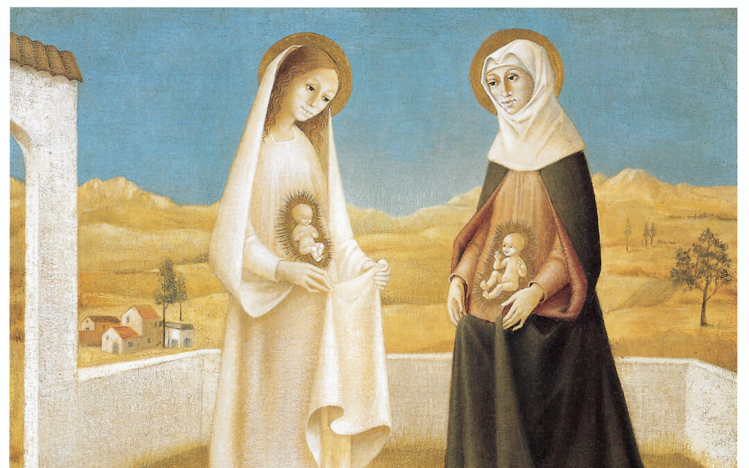 Lições da visitação de Maria, pelo Papa Francisco