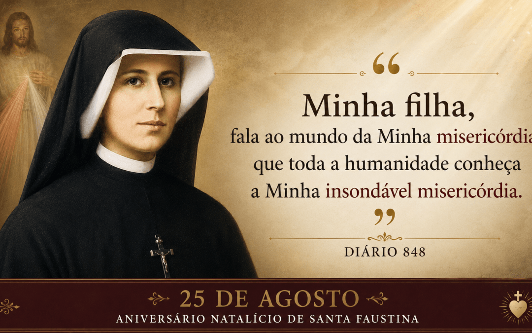 Santa Faustina: 121 anos do nascimento da Apóstola da Misericórdia