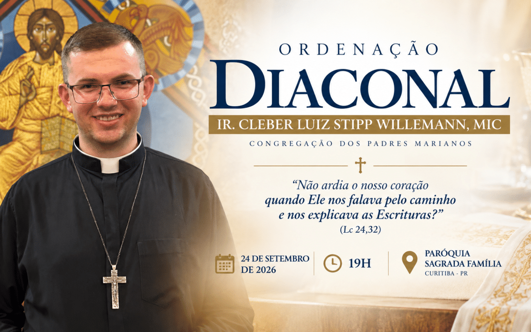 Ordenação Diaconal do Ir. Cleber: uma história de vocação