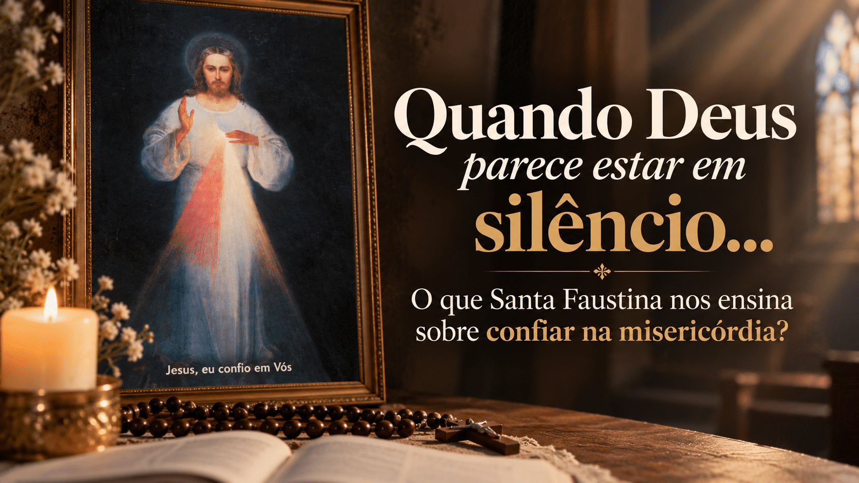 Quando Deus parece estar em silêncio: o que Santa Faustina nos ensina sobre confiar na misericórdia? Quando Deus parece estar em silêncio: o que Santa Faustina nos ensina sobre confiar na misericórdia?